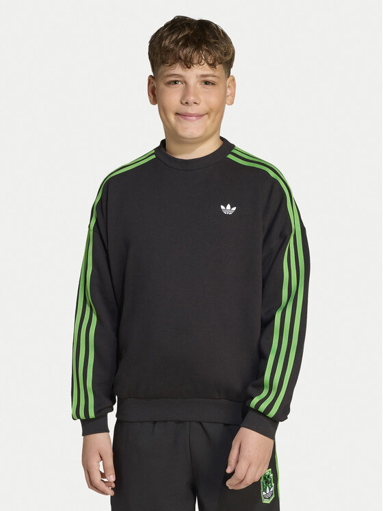 adidas Bluza Minecraft JW7723 Czarny Loose Fit