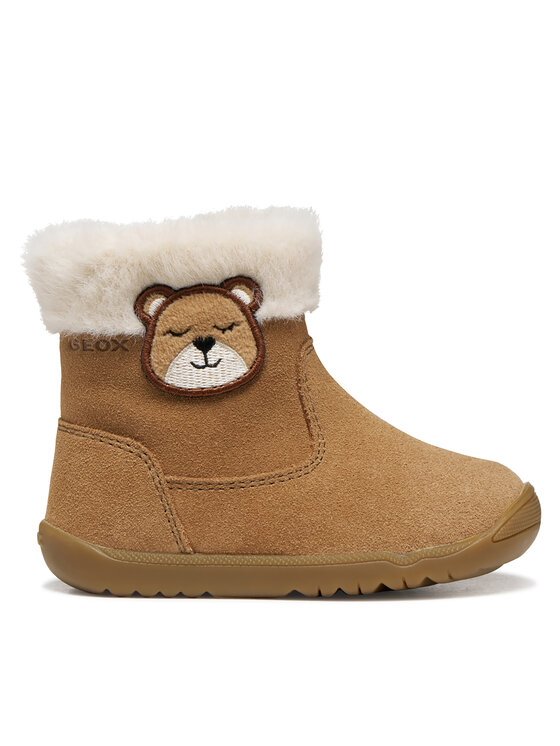 Geox Kozaki B Macchia Girl B664PB 00022 C6627 Brązowy