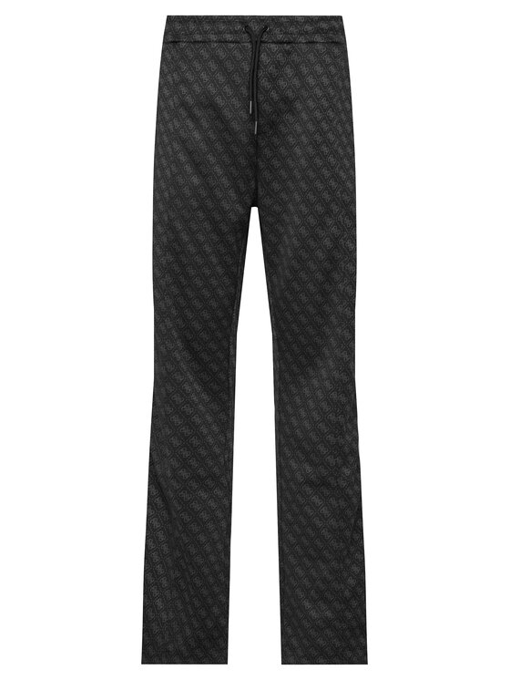 Guess Spodnie dresowe Z5BB07 K2042 Czarny Regular Fit