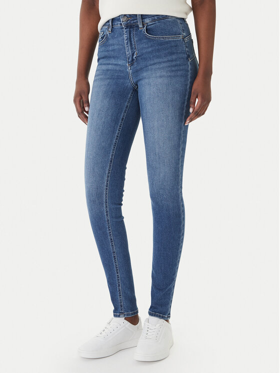 Liu Jo Jeansy UA6013 D0305 Granatowy Slim Fit