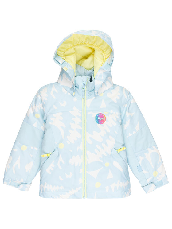 Roxy Kurtka narciarska Snowy Tale ERLTJ03026 Błękitny Regular Fit