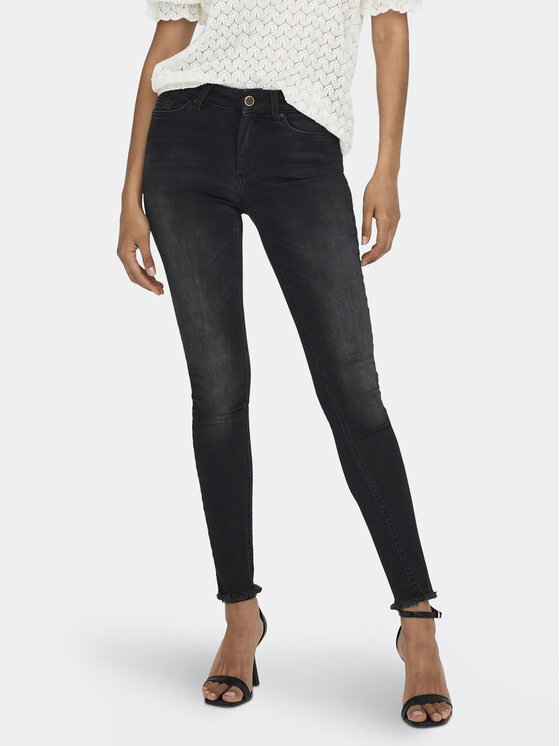 ONLY Jeansy Blush 15157997 Czarny Skinny Fit