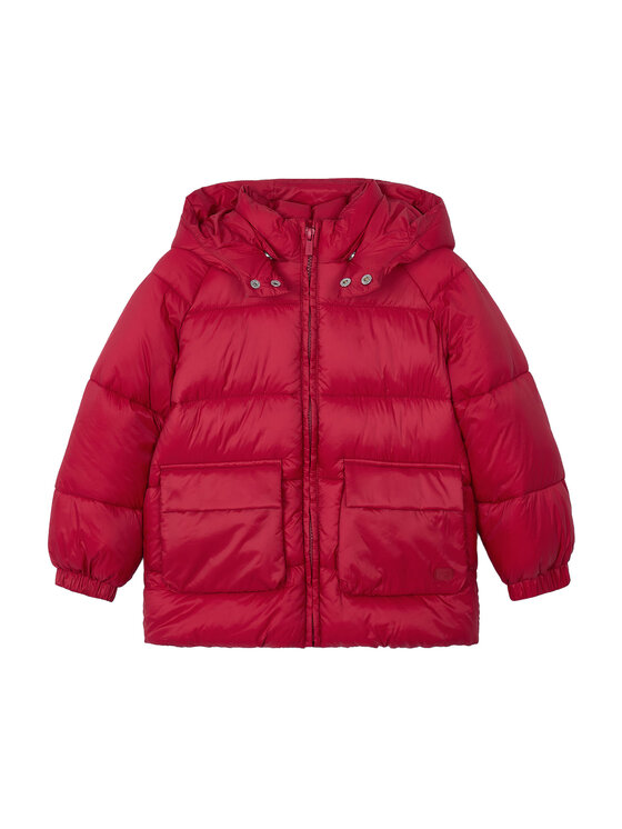Mayoral Kurtka zimowa 412 Czerwony Regular Fit